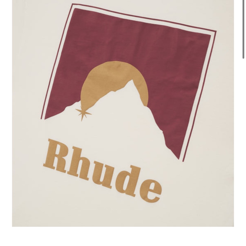 Rhude Shirt Size Larger